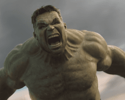 cool math art Hulk from The Avengers movie